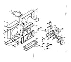 Kenmore 10666170 air flow parts diagram