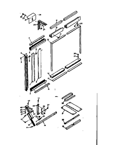 Accessory kit parts