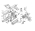 Kenmore 10666210 air flow parts diagram