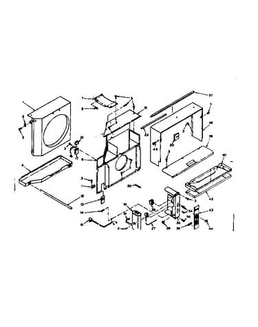 Air flow parts