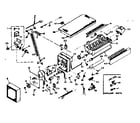 Kenmore 198615140 ice maker parts diagram