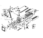 Kenmore 198615150 ice maker parts diagram