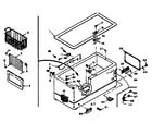 Kenmore 198616220 cabinet parts diagram