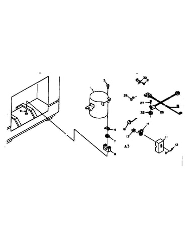 Freezer unit parts