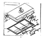 Kenmore 198616440 door parts diagram