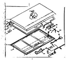 Kenmore 198616450 door parts diagram