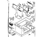 Kenmore 198616460 cabinet parts diagram