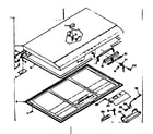 Kenmore 198616460 door parts diagram