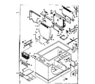 Kenmore 198616470 cabinet parts diagram