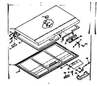 Kenmore 198616470 door parts diagram