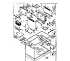 Kenmore 198616480 cabinet parts diagram
