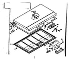 Kenmore 198616660 door parts diagram