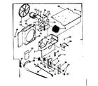 Kenmore 25365100 air handling system parts diagram
