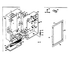 Kenmore 1065927121 cabinet parts diagram