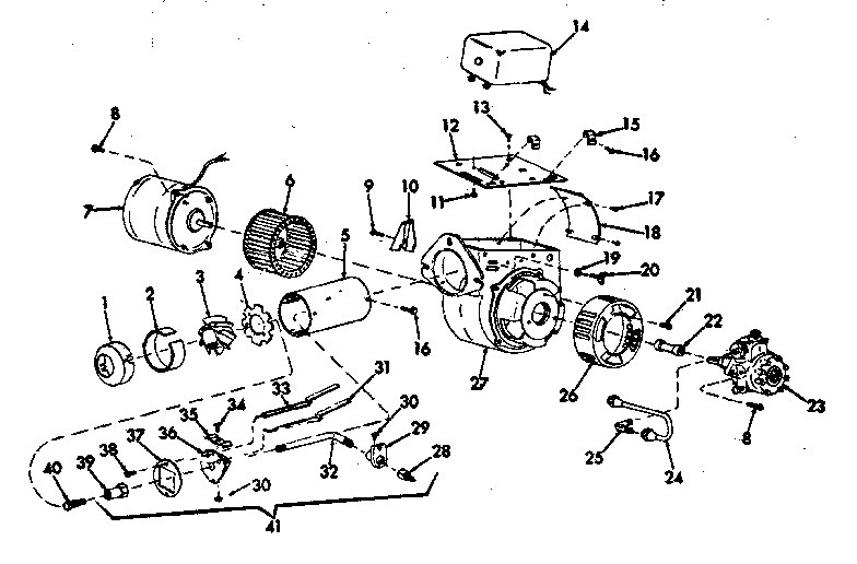 Oil burner assembly