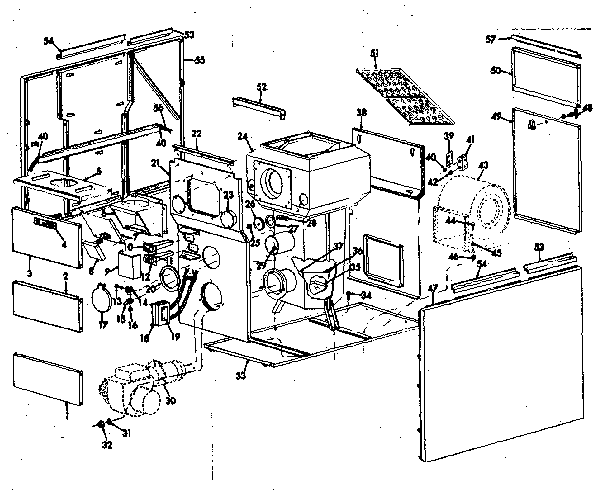 Furnace assemblies