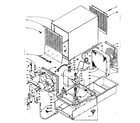 Kenmore 1065748190 cabinet and unit parts diagram