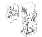 Kenmore 1065749190 cabinet and unit parts diagram