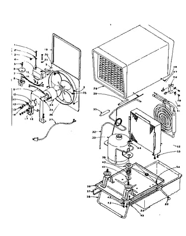 Cabinet and unit parts