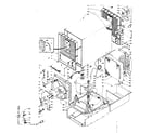 Kenmore 1065745180 cabinet and unit parts diagram