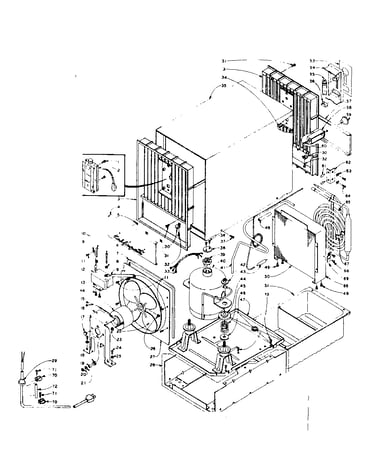 Cabinet and unit parts
