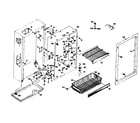 Kenmore 1065923161 cabinet parts diagram