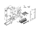 Kenmore 1065923200 cabinet parts diagram