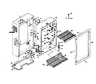 Kenmore 1065927160 cabinet parts diagram