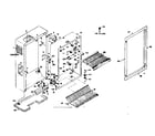 Kenmore 1065927201 cabinet parts diagram