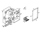 Kenmore 1065928100 cabinet parts diagram