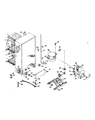Freezer unit parts
