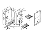 Kenmore 1066123210 cabinet parts diagram