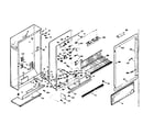 Kenmore 1066125160 cabinet parts diagram