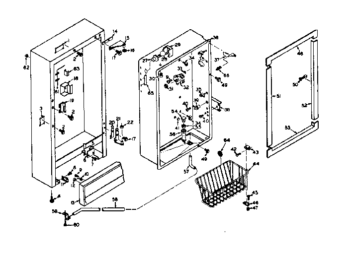 Freezer cabinet