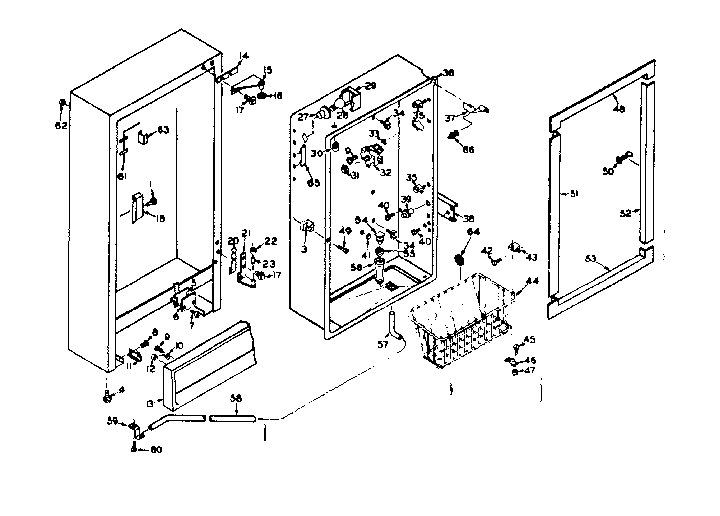 Freezer cabinet