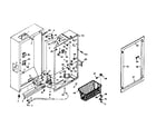 Kenmore 1066223210 cabinet parts diagram