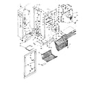 Kenmore 1066225170 cabinet parts diagram