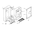Kenmore 1066323110 cabinet parts diagram