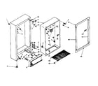 Kenmore 1066323130 cabinet parts diagram