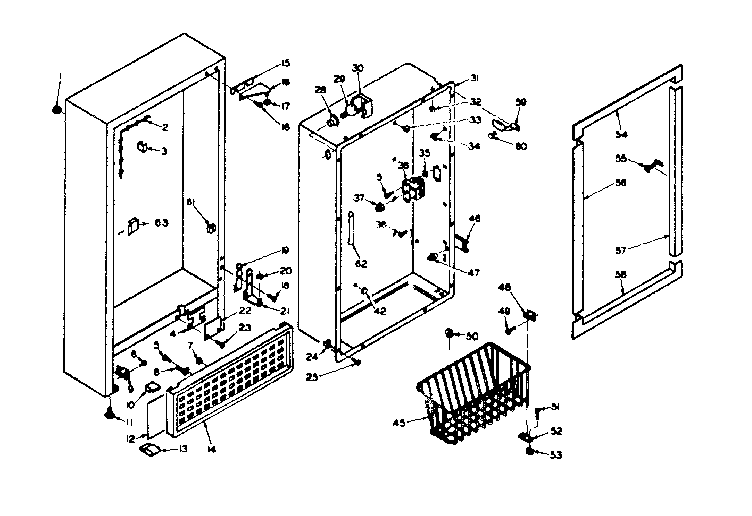 Freezer cabinet