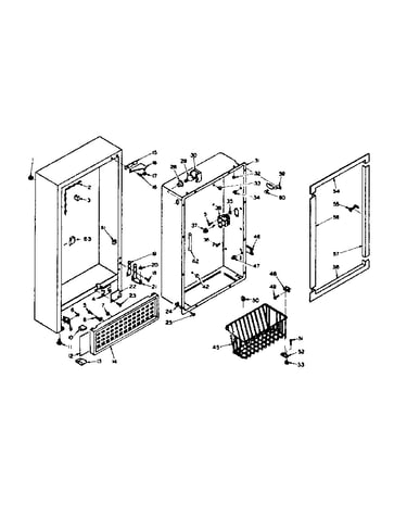 Freezer cabinet