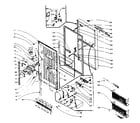 Kenmore 1065721201 door parts diagram