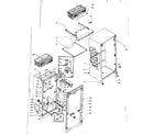Kenmore 1065721201 cabinet parts diagram