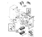 Kenmore 1065821160 cabinet parts diagram