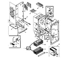 Kenmore 1065821200 cabinet parts diagram