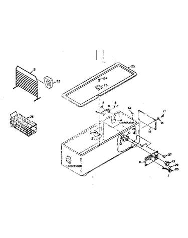 Freezer cabinet