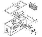 Kenmore 1986015172 cabinet parts diagram