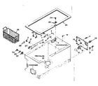 Kenmore 1986213210 cabinet parts diagram