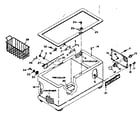 Kenmore 1986313170 cabinet parts diagram