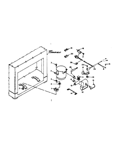 Freezer unit parts